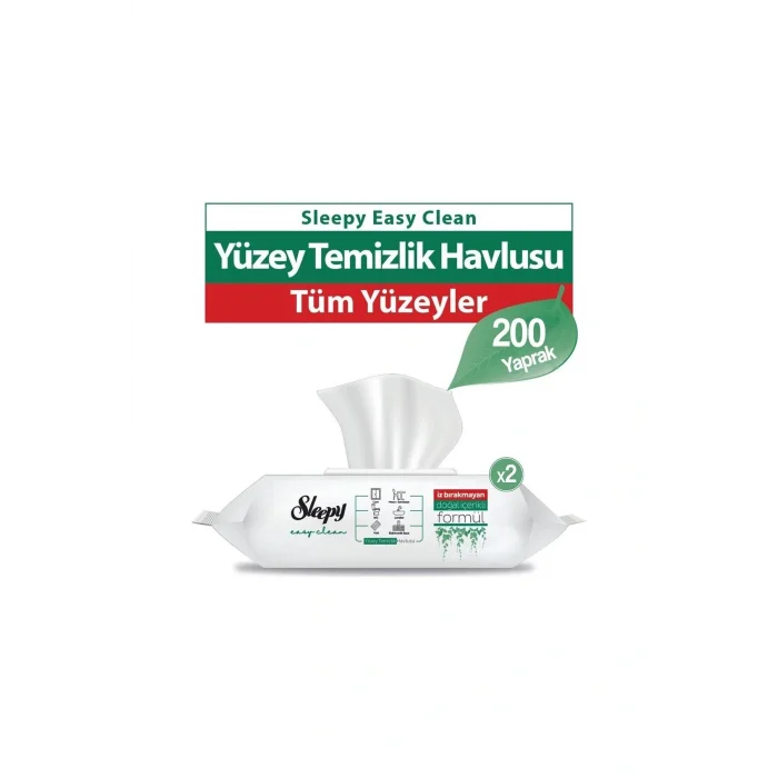 Havlu 2li Easy Clean 100lü Yüzey Temizlik Havlusu