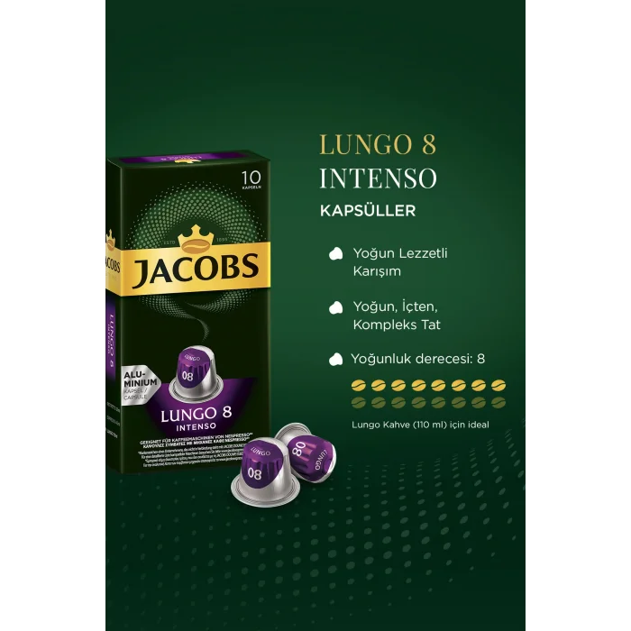 Genel Ürün Lungo Kapsül Kahve Avantaj Seti 20 Kapsül