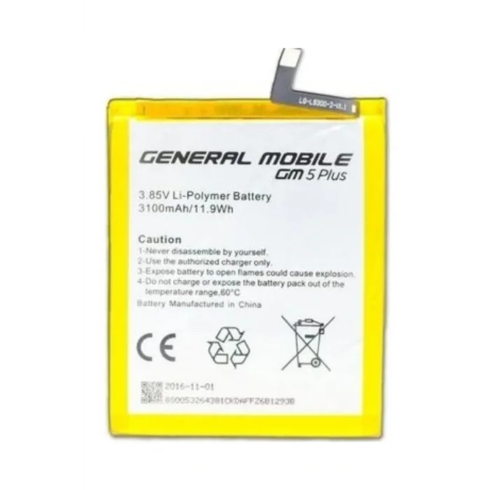 Genel Ürün Gm5 Plus A Kalite Batarya