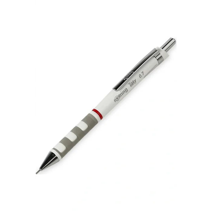 Genel Ürün Tikky Okul Seti 0.7 mm Beyaz Versatil Kalem + Silgi + Uç