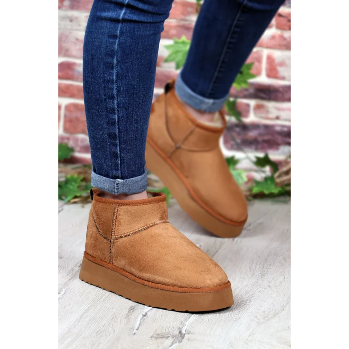 Genel Ürün Pierre Cardın 52709 UG Kısa Süet Kürklü Spor Kadın Bot