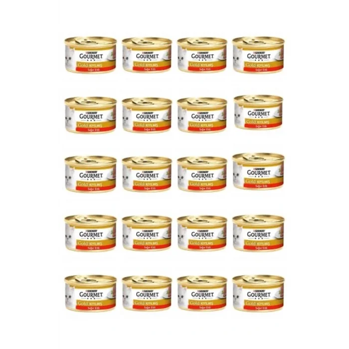 Genel Ürün Purina Kıyılmış Sığır Etli Yetişkin Kedi Konservesi 85 gr 24 AL