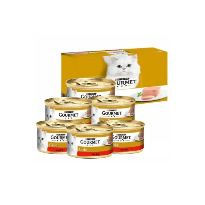 Genel Ürün Purina Kıyılmış Sığır Etli Yetişkin Kedi Konservesi 85 gr 24 AL