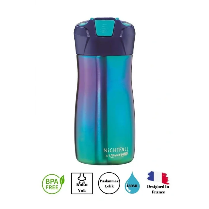 Genel Ürün Paslanmaz Çelik Matara NIGHTFALL (430 Ml)