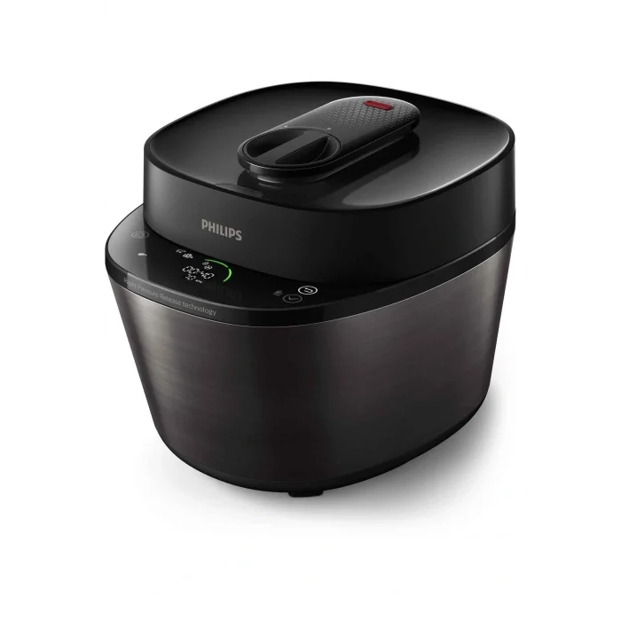 Genel Ürün All In One Cooker Çok Amaçlı Basınçlı Pişirici, 5l, 30 Dk’da Leziz Yemekler, siyah hd2151/6