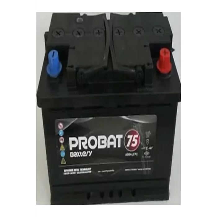 Genel Ürün 12 Volt 75 Amper Probat Akü. Güncel - Yeni Üretim.