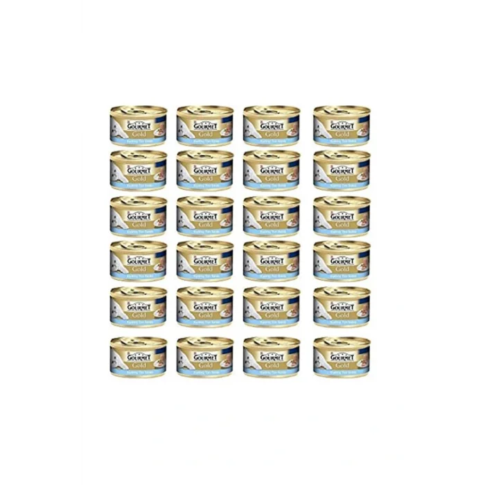 Genel Ürün Gold Kıyılmış Ton Balıklı Konserve Kedi Maması - 85 Gr X 24 Adet