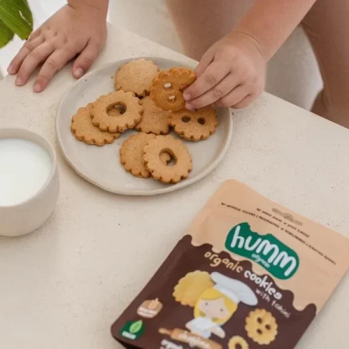 BUĞZ Humm Organik Vegan Tahinli ve Pekmezli Kurabiye 6lı Set