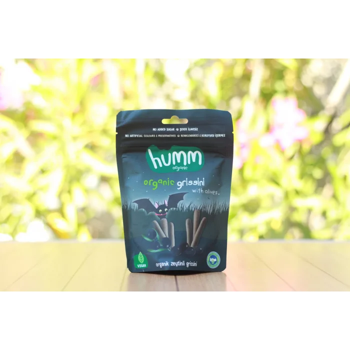 BUĞZ Humm Organik Vegan Zeytinli Grissini 6lı Set
