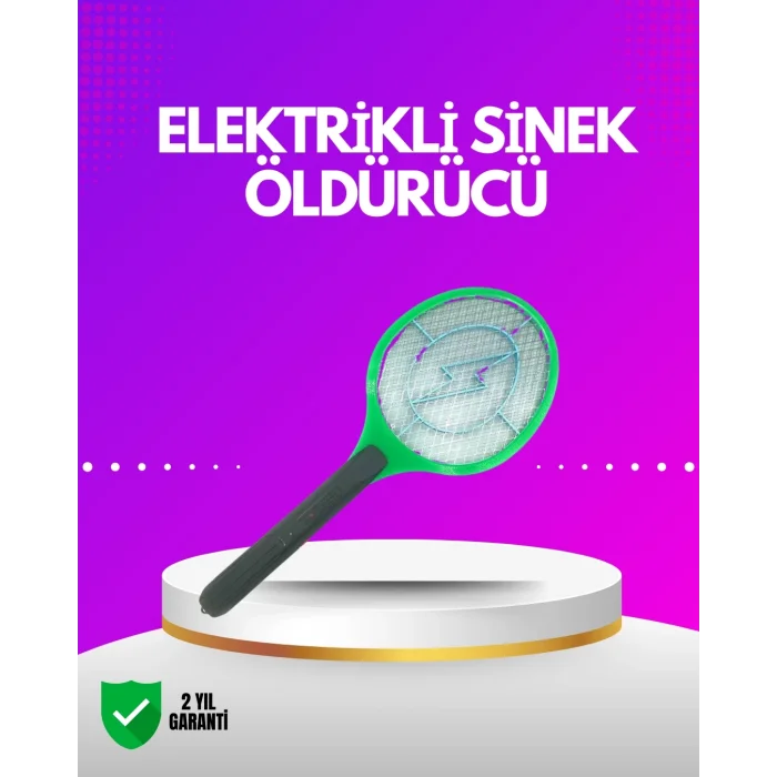 BUĞZ İç ve Dış Mekan Elektrikli Sinek Öldürücü | Hafif ve Ergonomik Tasarım