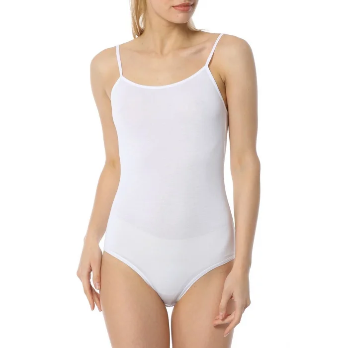 Imer 9251 Bayan İnce Askılı Çıtçıtlı Body