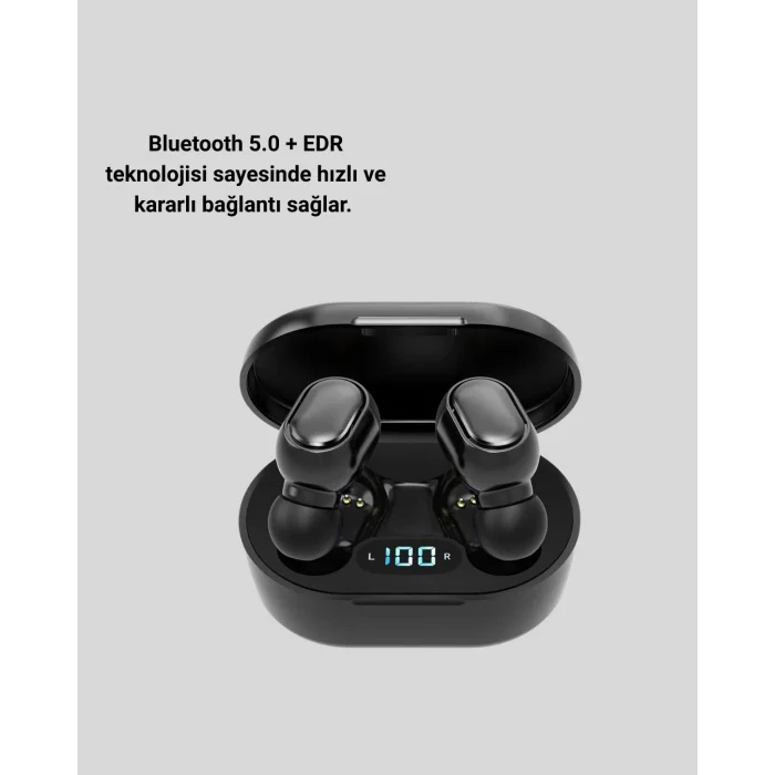 iOS ve Android Uyumlu Bluetooth 5.0 Kulaklık