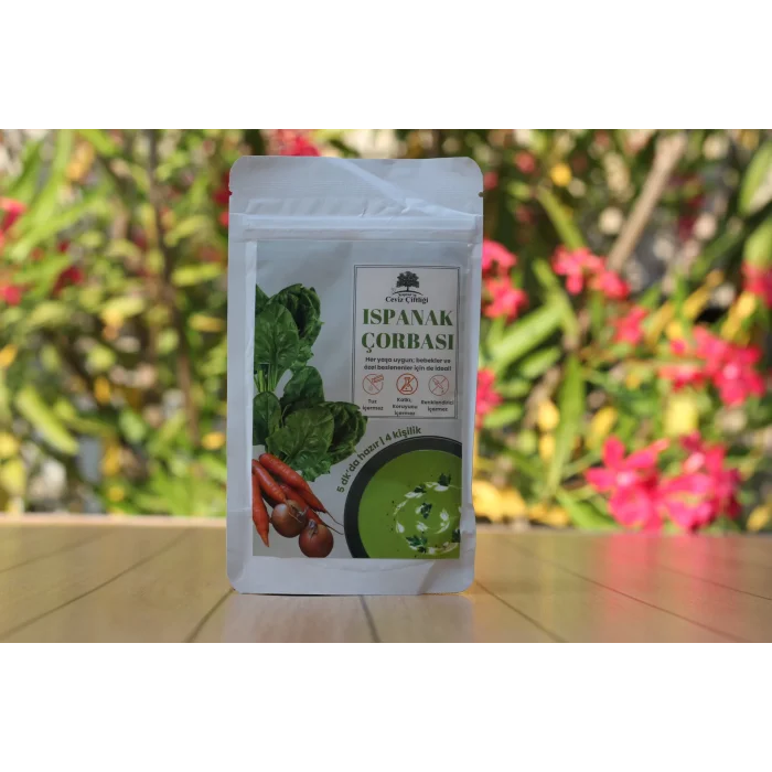 BUĞZ Ispanak Çorbası Kaptanın Ceviz Çiftliği - 4 Porsiyon