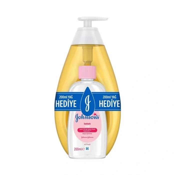 Johnsons Baby Gold Şampuan 750 ml + Bebek Yağı 200 ml