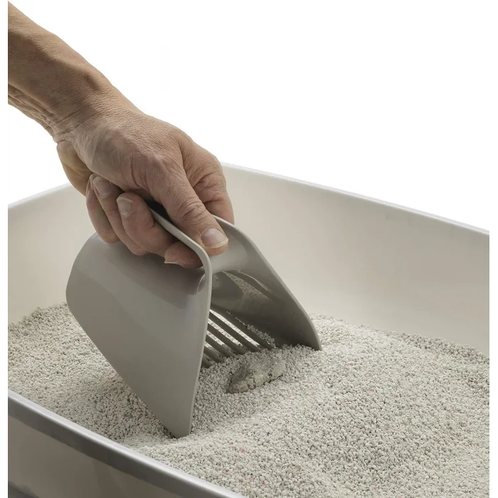 Karamel Pet Dar Aralıklı V Kedi Kumu Küreği Çeşitli Renklerde