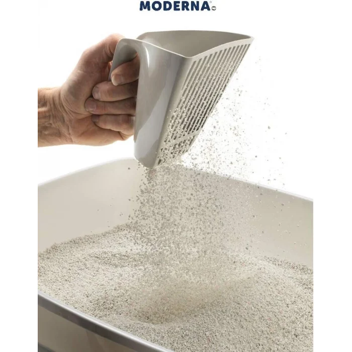 Karamel Pet Dar Aralıklı V Kedi Kumu Küreği Çeşitli Renklerde