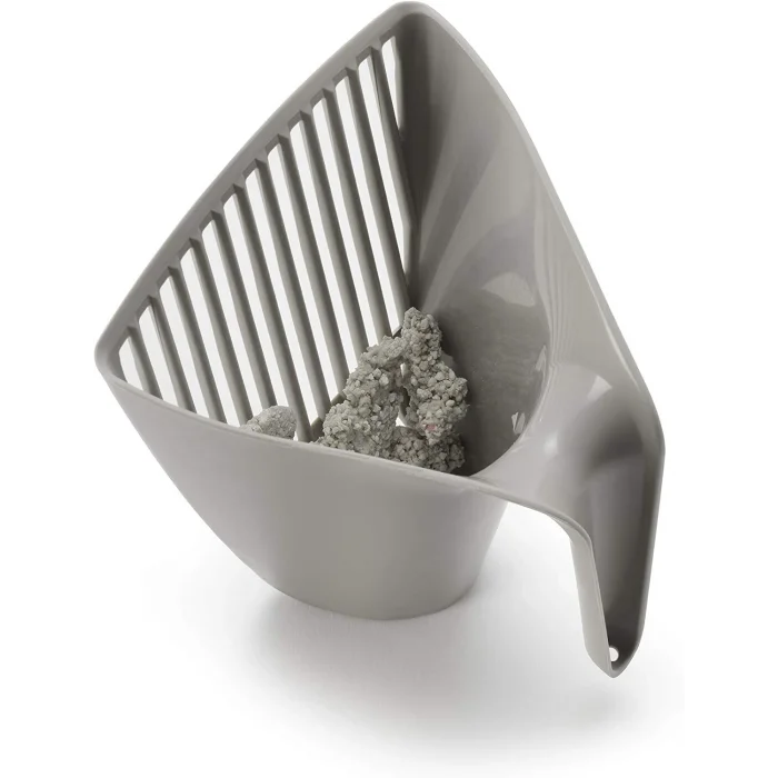 Karamel Pet Dar Aralıklı V Kedi Kumu Küreği Çeşitli Renklerde