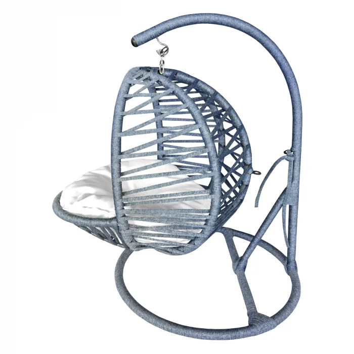 Karamel Pet Kedi Hamağı Minderli Kedi Salıncağı 40*42 cm-62 cm Mavi