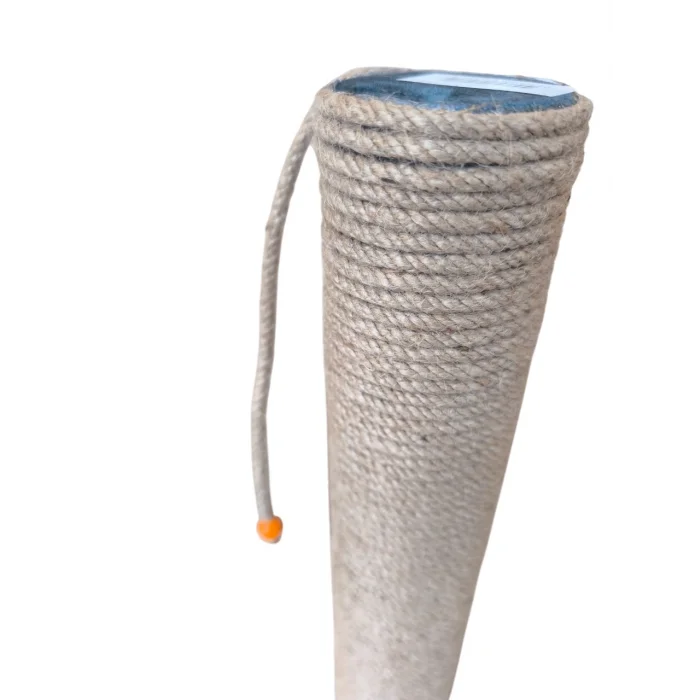 Kare Tabanlı Doğal Jut Kedi Tırmalama Tahtası 40 cm Karışık