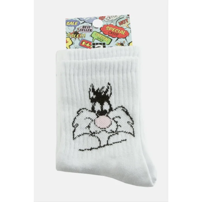 Kedi Kolej Çorap 8*28