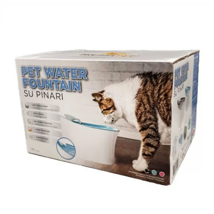 Kedi Köpek Için Otomatik Su Pınarı 2,5 Lt