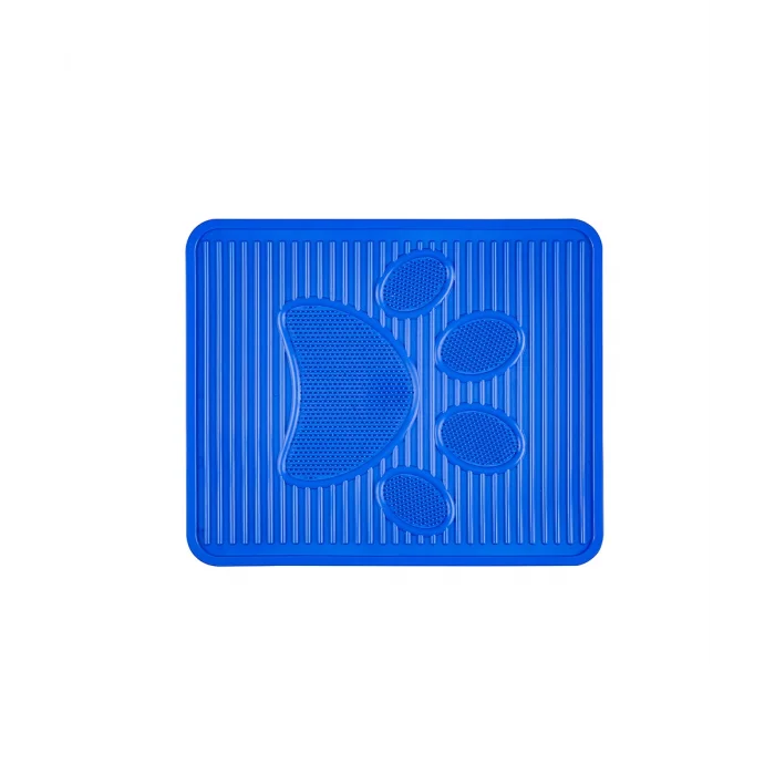 Kedi Tuvalet Önü Paspası Sentetik Yeni Model 51,5 42,5 cm Karışık Renklerde