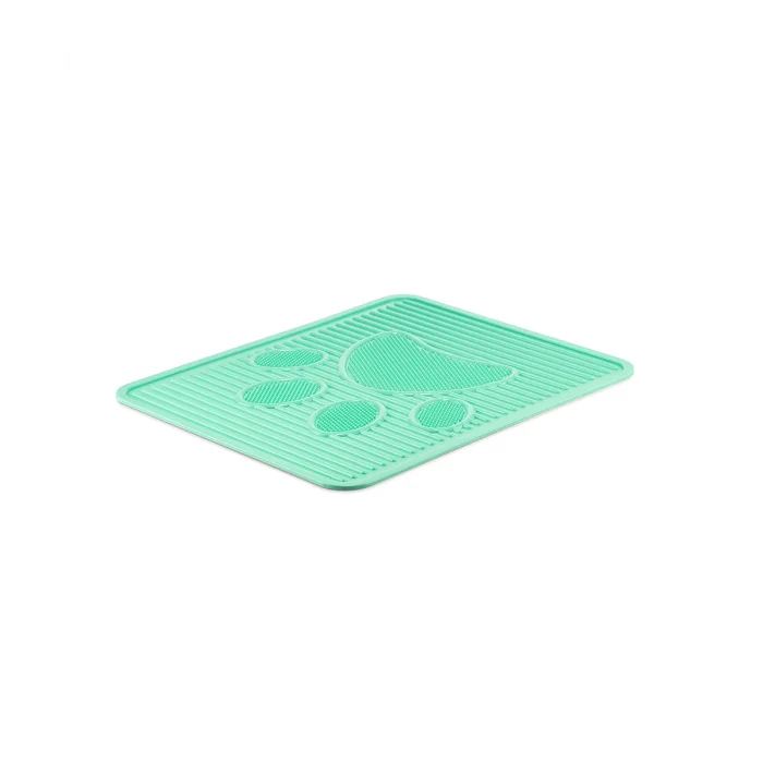 Kedi Tuvalet Önü Paspası Sentetik Yeni Model 51,5 42,5 cm Karışık Renklerde