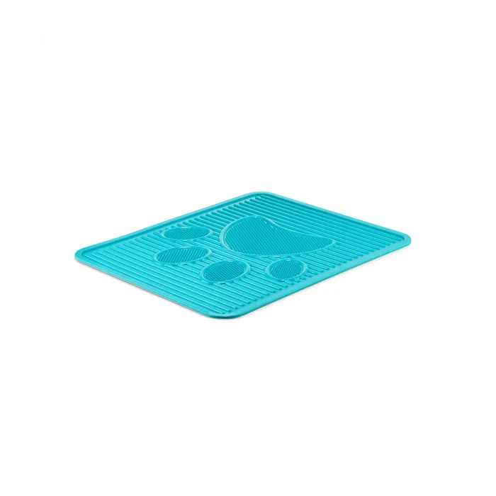 Kedi Tuvalet Önü Paspası Sentetik Yeni Model 51,5 42,5 cm Karışık Renklerde