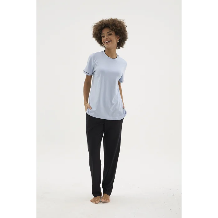 Kocabey KKT-26156K Kadın O Yaka Pijama Takımı