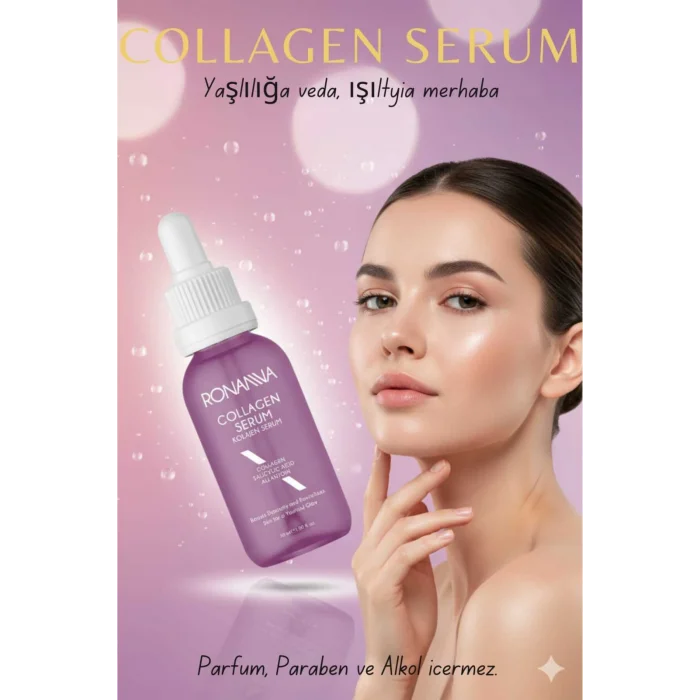 Kolajen Serum - Botox Etkili, Allantoin, Salisilik Asit, Hyalüronik Asit - 30ml