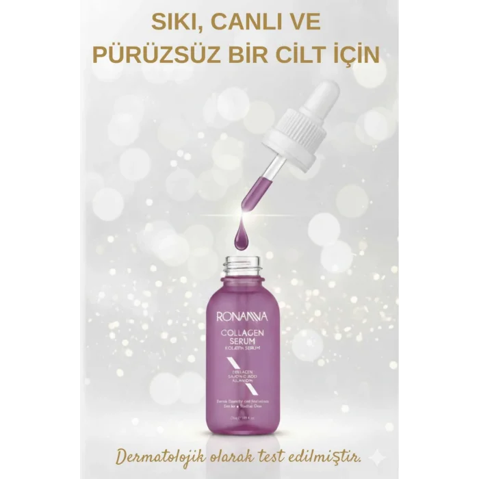 Kolajen Serum - Botox Etkili, Allantoin, Salisilik Asit, Hyalüronik Asit - 30ml