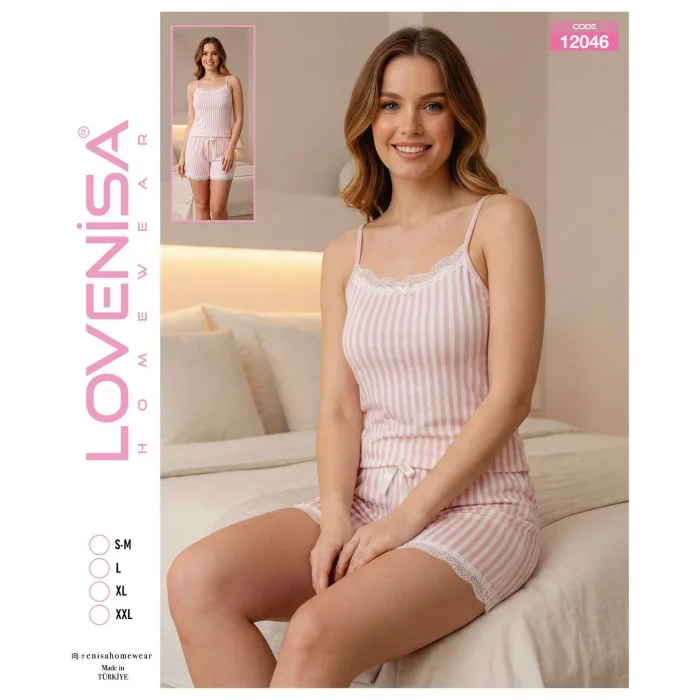 Lovenisa 12046 Kadın Şortlu Takım