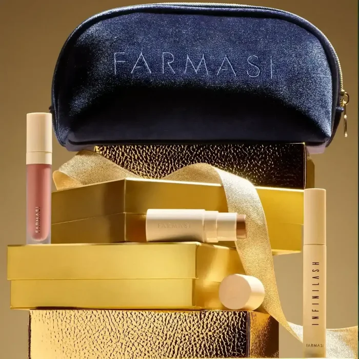 Makeup Set - Dark Blue Bag