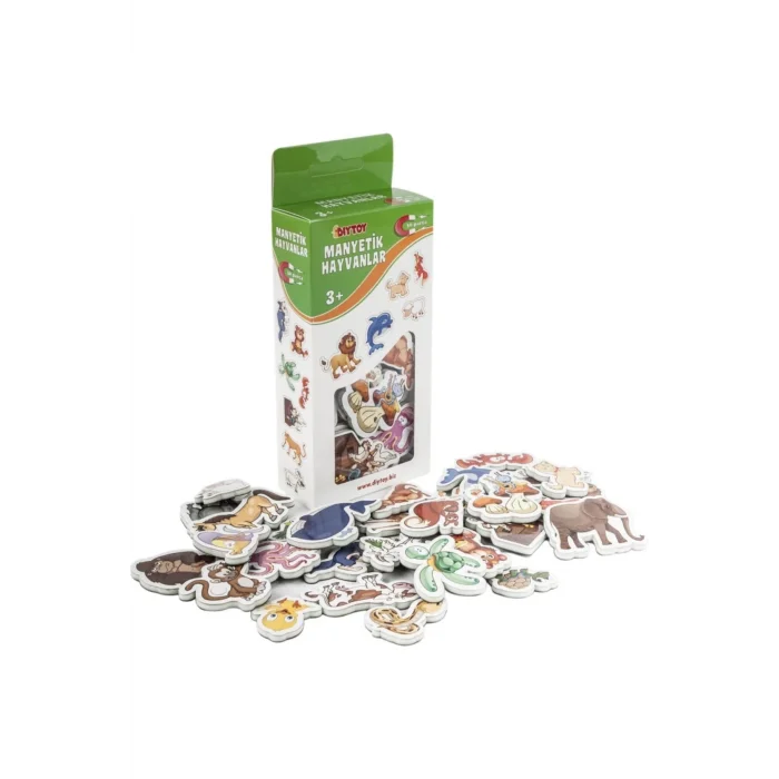 Manyetik Hayvanlar Seti – Çocuklar İçin Eğitici Mıknatıslı Oyuncak