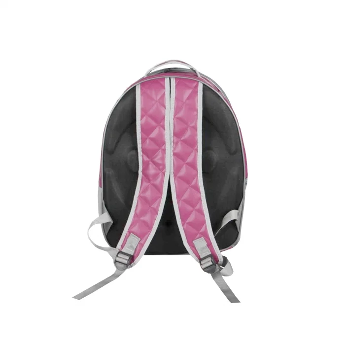 Markapet Kapitone Astronot Kedi Köpek Taşıma Çantası 28*32*40 cm Pembe