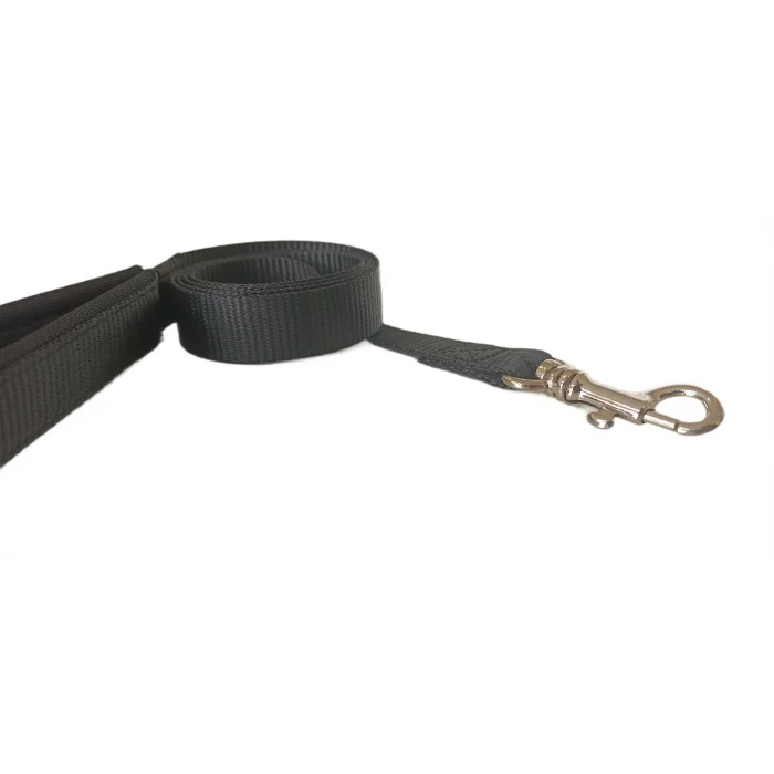 Markapet Köpek Gezdirme Kayışı 1,5 cm x 115 cm Siyah