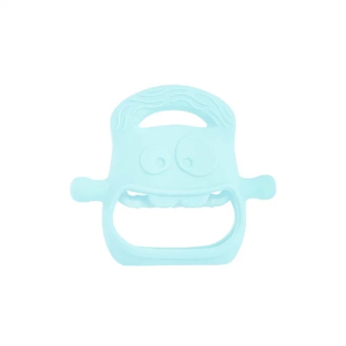 Mavi Bebek Silikon Diş Kaşıyıcı