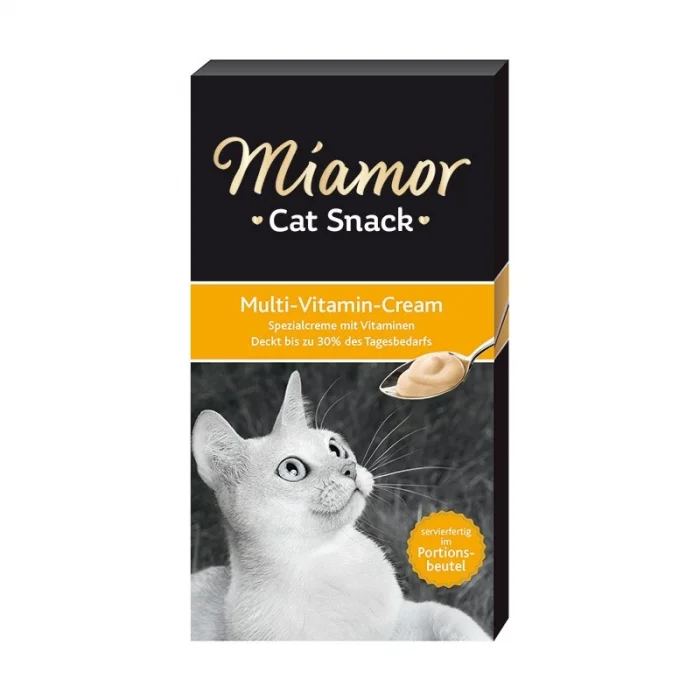 Miamor Kedi Ödül Maması Cream Multi Vitamin 6x15gr