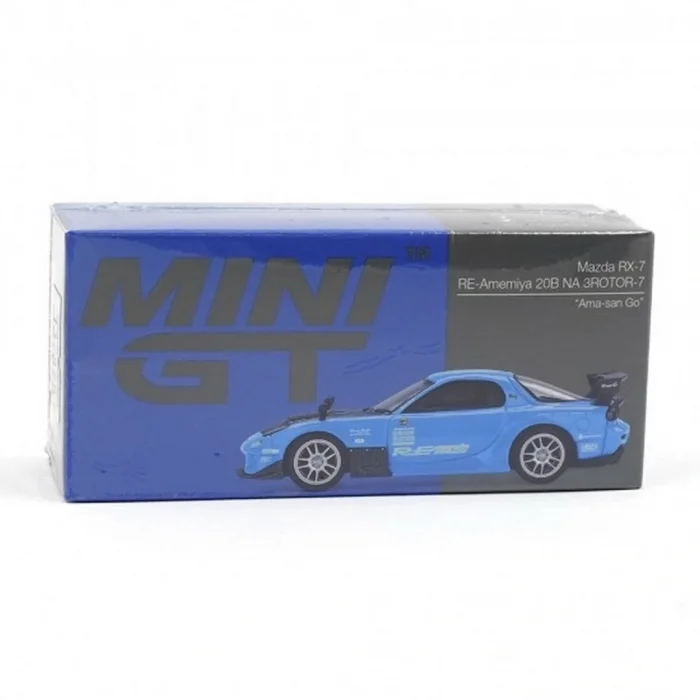 BUĞZ Mini GT 1/64 Mazda RX-7 RE-Amemiya 20B NA 3ROTOR-7 “Ama-san Go”