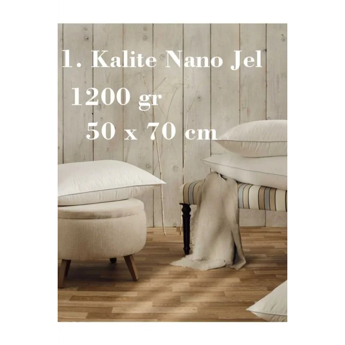 Nano Jel Yastık Rahatlatıcı, Horlatmayan Yüksek Kalite 1200 gr (1 ADET)