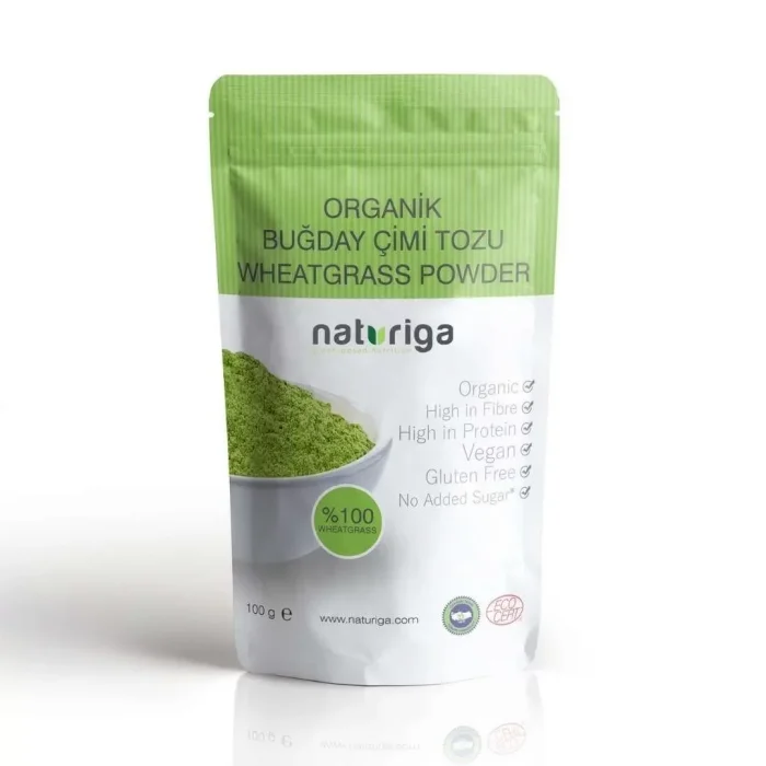 BUĞZ Naturiga Organik Buğday Çimi Tozu (100gr)
