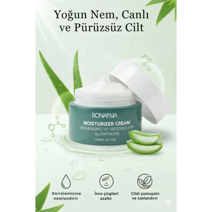 Nemlendirici Krem - Onarıcı, Aydınlatıcı, Tüm Ciltler Için - 50ML