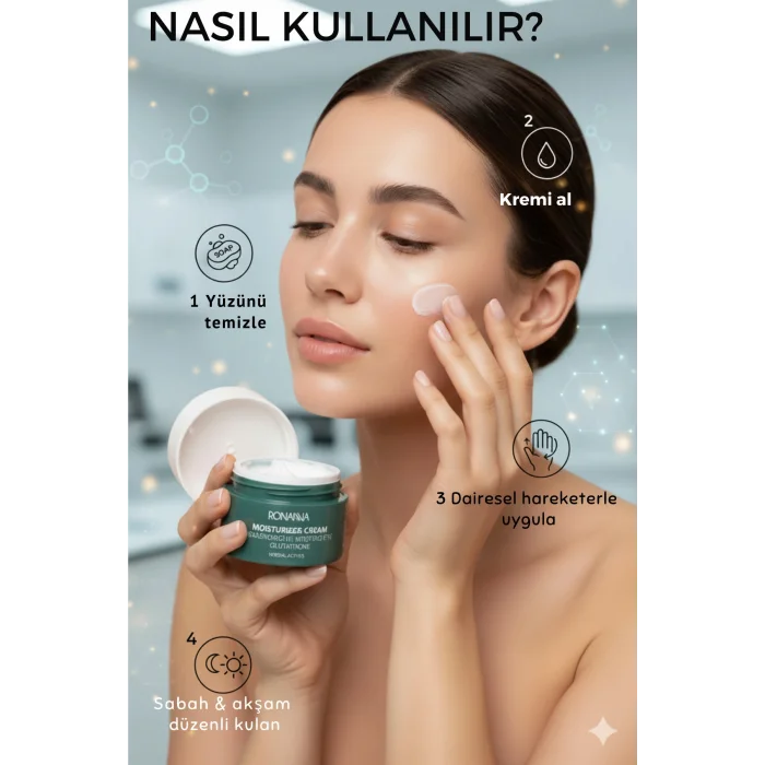 Nemlendirici Krem - Onarıcı, Aydınlatıcı, Tüm Ciltler Için - 50ML
