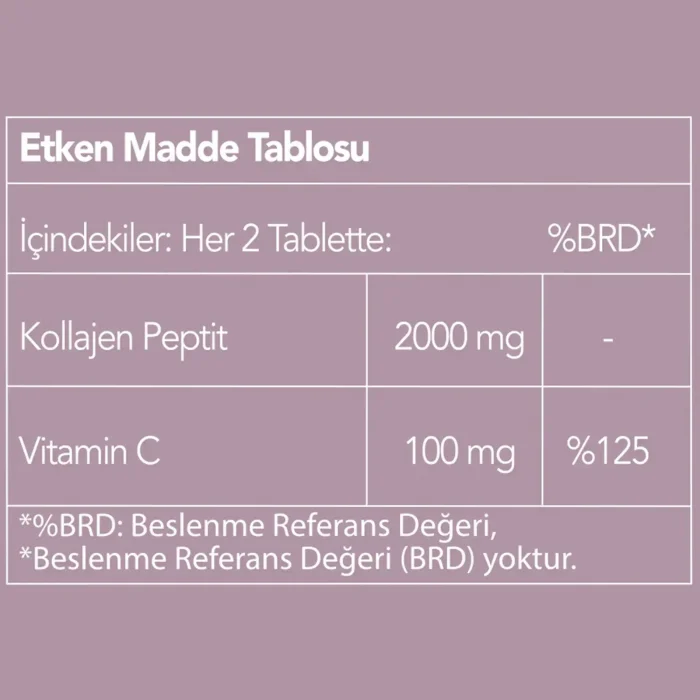 Nutriplus Kolajen Tablet 30 Adet