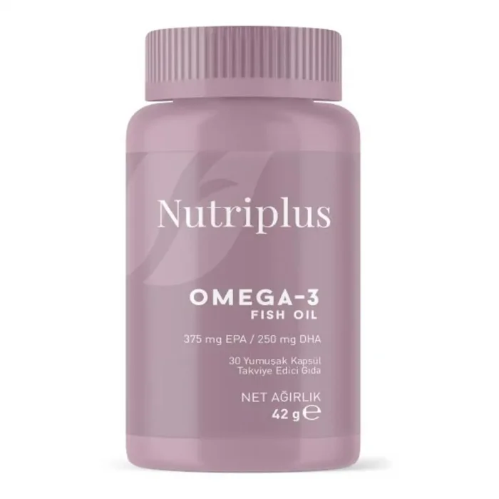 Nutriplus Omega 3 Balık Yağı 30 Kapsül