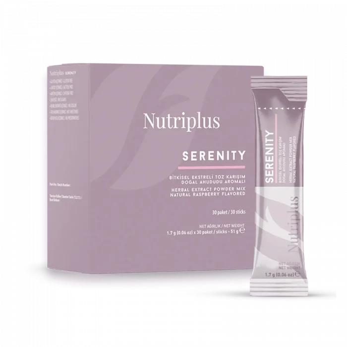 Nutriplus Serenity Ahududu Aromalı 30 Adet