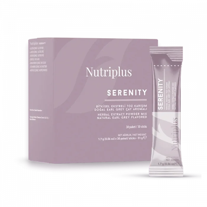Nutriplus Serenity Earl Grey Doğal Çay 30 Adet