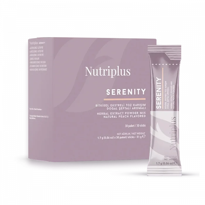Nutriplus Serenity Şeftali Aromalı Çay 30 Adet