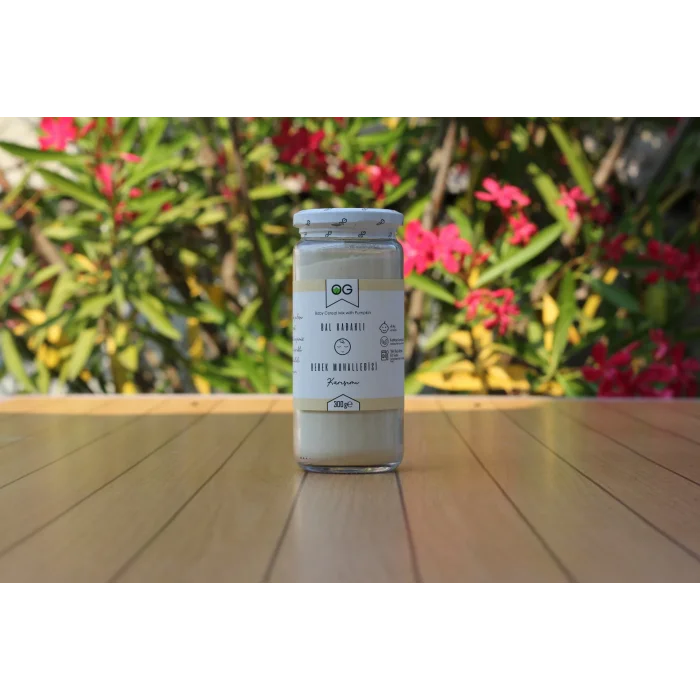 BUĞZ OG Natural Bal Kabaklı Bebek Muhallebi Karışımı +6 Ay (300 gr)