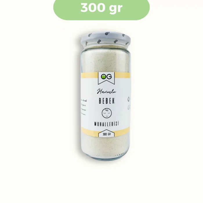 BUĞZ OG Natural Bebek Muhallebi 3lü Set +6 Ay ( Yulaflı,Havuçlu,Bal Kabaklı)